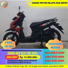HONDA NEW BEAT CBS 2024 CASH/KREDIT/TUKAR TAMBAH