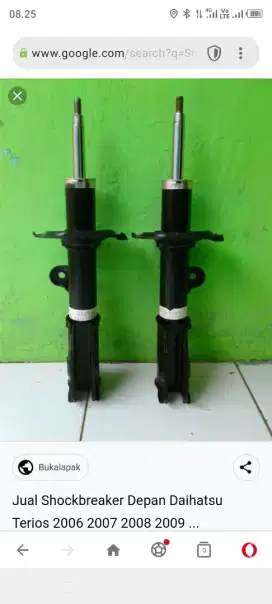 Sekok Beker Terios rush lama