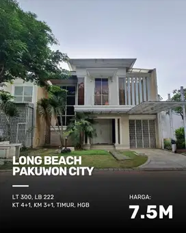 Rumah Long Beach Pakuwon City MINIMALIS SIAP HUNI