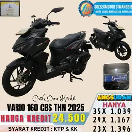 VARIO 160 CBS TERMURAH CASH/KREDIT PROMO UNIT LAINYA KLIK PROFIL