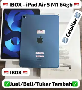Ipad Air 5 64 Gb Blue Ibox Celluler Bisa cicilan 0%