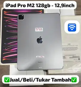 Ipad Pro M2 12,9 Inch 128 Gb Space Grey bisa cicilan 0%
