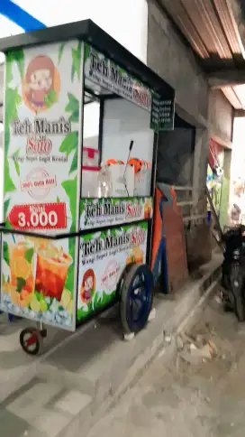 JUAL HANYA GEROBAK TEH MANIS SOLO