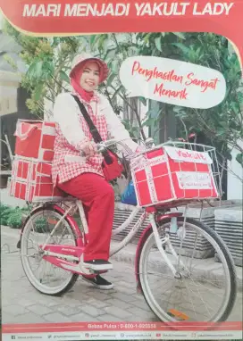 Ayo menjadi Yakult lady