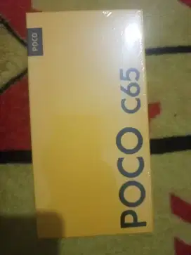 Poco c65 kondisi baru masih segel