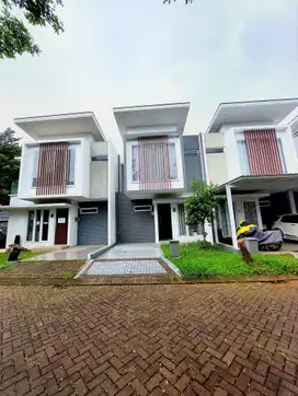 Sewa Discovery Aluvia Rumah Cantik Homie Hadap Taman Emerald Cielo