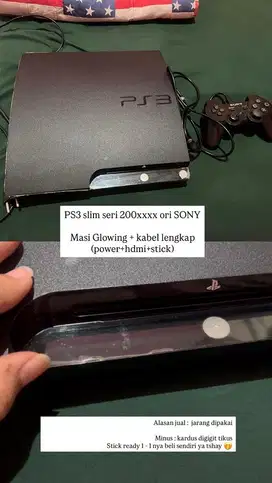 PS3 slim ori sony