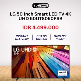 LG 50 Inch Smart TV UHD 4K LG 50UT8050 4K HDR 10 Pro