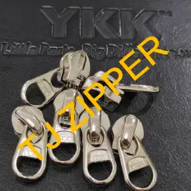 Kepala Resleting YKK kebalik Nikel tarikan pendek - 05 RC DFB2W N