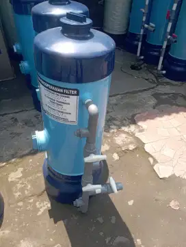 Paket Tabung Filter Air/Penjernih Air RUCIKA 10 Plus Isi Media Premium