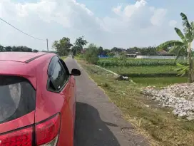 Sawah murah pinggir jalan aspal