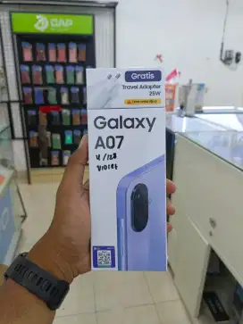 Samsung a07 4/128 new garansi resmi sein