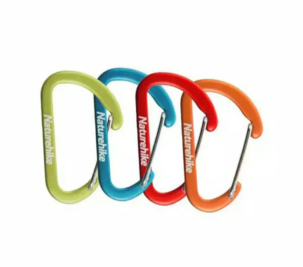 4 pcs Carabiner Karabiner Aluminium Naturehike 4cm Ori