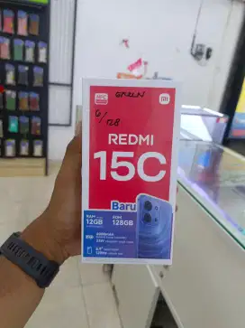 Redmi 15c 6/128 new garansi resmi