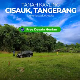 Tanah Kavling Murah Cisauk , Akses Mobil, 10 Menit Stasiun Jatake