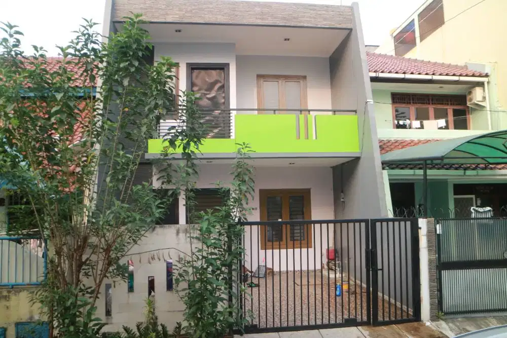 dikontrakan rumah kosambi baru cengkareng puri dekat green lake