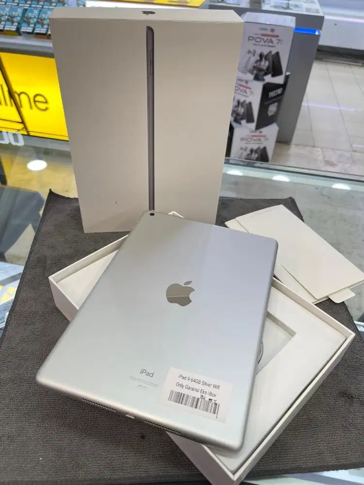 Ipad 9 64gb silver ex ibox fullset bh99%