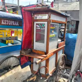 Jual grobak bakso malang