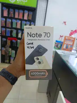 Realme note 70 4/64 new garansi resmi
