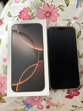 Jual Iphone 16 Promax 256GB Ibox Warna Desert Titanium