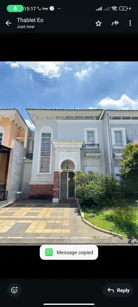 Di Jual Rumah Murah Cluster Alicante Gading Serpong