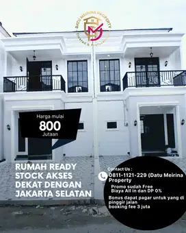Rumah mewah siaphuni akses dekat jakarta selatan dan Tangsel