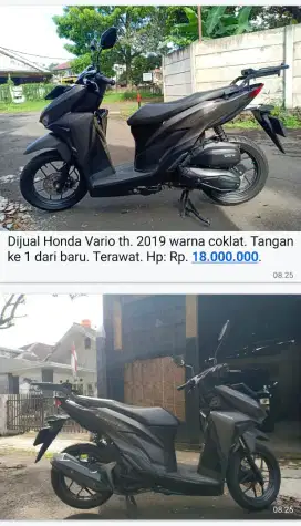 Vario tahun 2019 125cc
