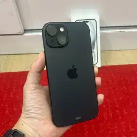iPhone 15 128GB Black Fullset resmi Garansi ON