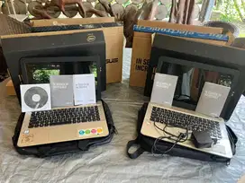 Paket 2 Laptop Fullset Asus X441U Intel i3 dan Asus X441B AMD A9