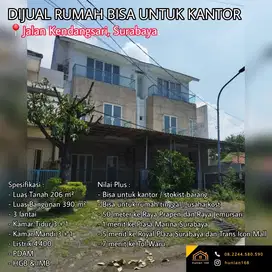 Rumah Ruko Kantor Raya Kendangsari Kendang Sari Tenggilis Surabaya