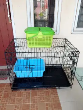 Kandang kucing super jumbo mulus bersih siap pakai OCTAGON