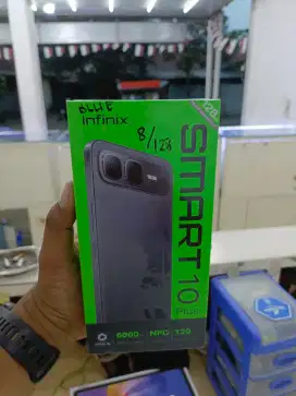 Infinix smart 10 plus 8/128 new garansi resmi 1 tahun