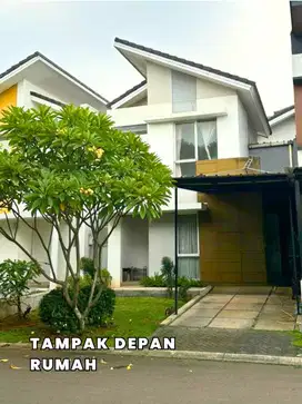 Rumah 2 lantai Kawasan The Icon Bsd, Cluster Verdant Ville