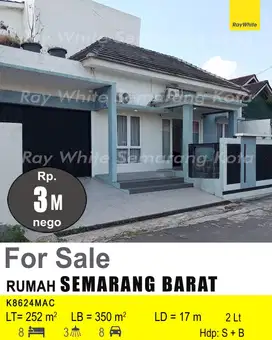 DIJUAL RUMAH DI SEMARANG BARAT K8624