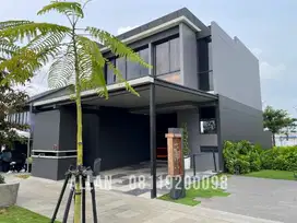 Rumah mewah Blackslate 7x16 cluster baru Park Serpong Tangerang