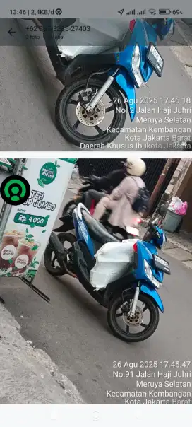 Jual MTR Mio Thun 2009 motor mulus pajek telat bulan kamren