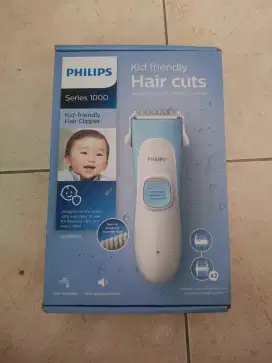 Alat Cukur Bayi/Anak PHILIPS Kid-friendly Hair Clipper HC1055 Preloved