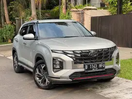 HYUNDAI CRETA PRIME 1.5 AT 2022 SILVER LIKE NEW PAJAK PANJANG