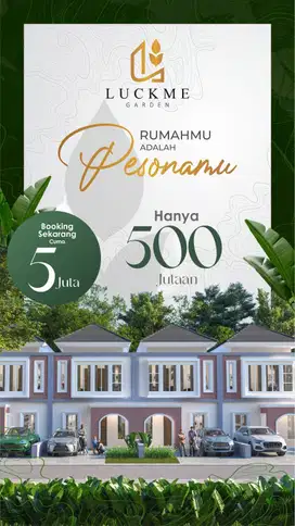 Promo !!! Dp 5 juta langsung bisa akad rumah 2 lantai mojokerto