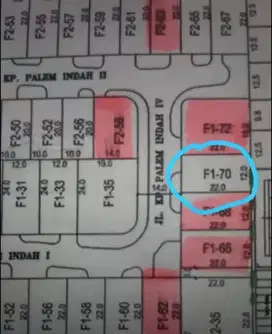 dijual murah tanah pakuwon city jarang ada Bahama hadap barat