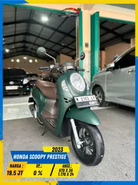 HONDA SCOOPY PRESTIGE 2023 GERCEP LURR HIKMAH MOTOR KEPUH MALANG