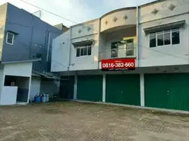 Disewakan Gudang + Ruko 600/1500m2 KM 9 Palembang
