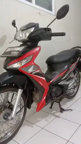 JUAL HONDA SUPRA 125 MT 2019 MERAH HITAM