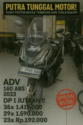 Honda ADV 160 ABS 2023 – Skutik petualang premium, siap jalan jauh