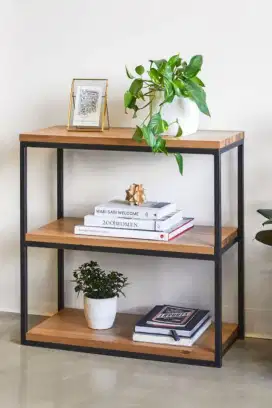 Furniture Bogor Side Table/Meja Samping/Meja Tamu/Meja Buku 40×35×50