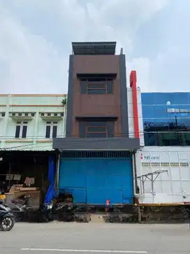 Ruko 4Lt Bagus Strategis di Pinggir Jalan Perumnas Karawaci