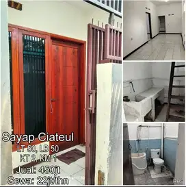 Rumah Dalam Gang di Ciateul Bagus Siap Pakai Bisa Dijual Juga