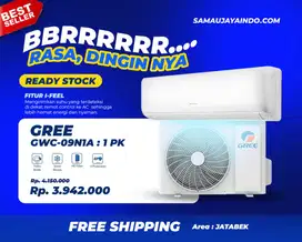 READY STOCK, AC GREE GWC-09N1A 1 PK (UNIT ONLY)