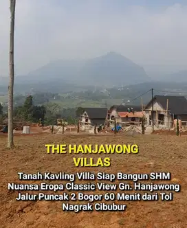 Tanah Kavling SHM Zona Kuning bisa bangun View Indah hanya 60menit TOL