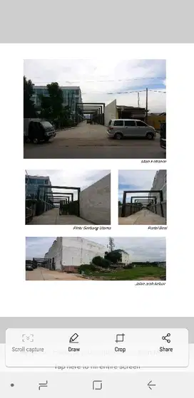 jual cepat tanah kavling untuk pergudangan kapuk raya deket pik